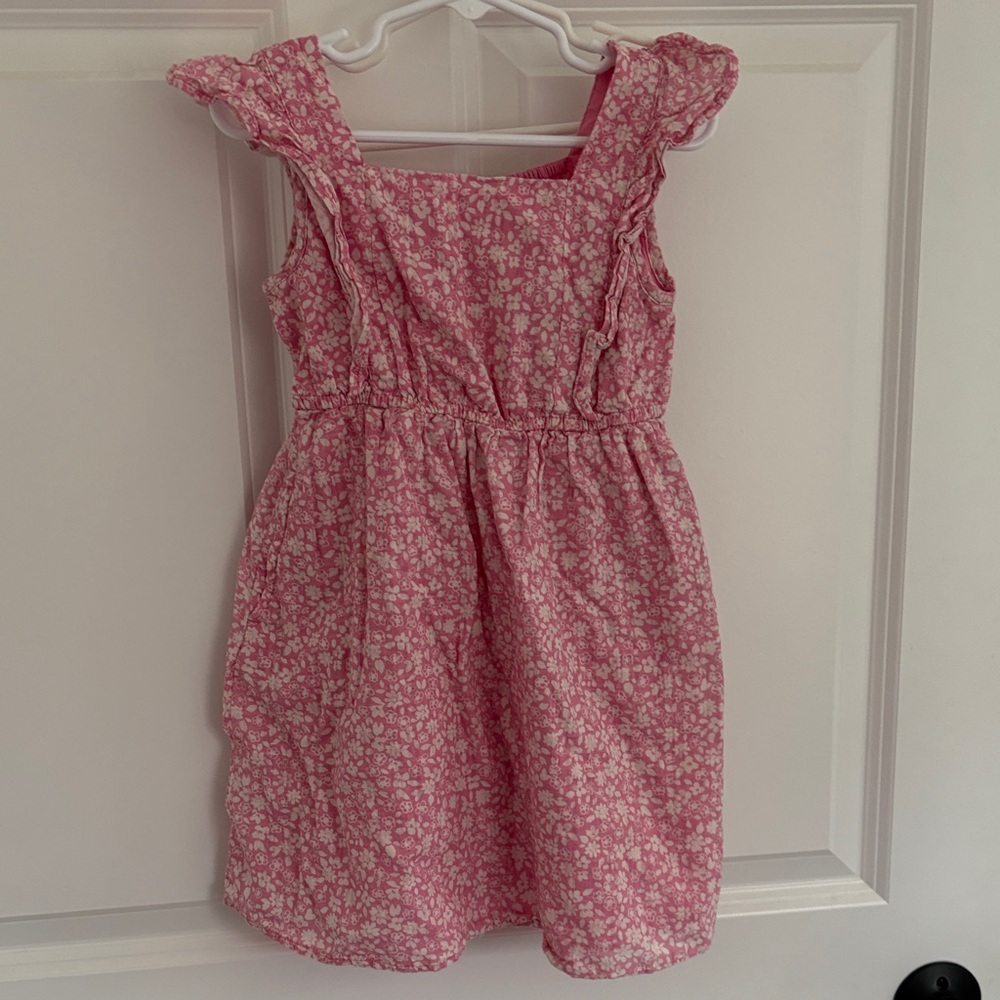 Cat & Jack Pink Floral Casual Dress